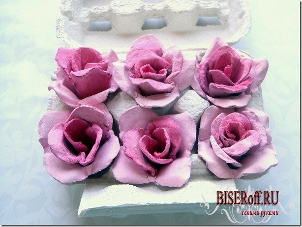Бумажные розы